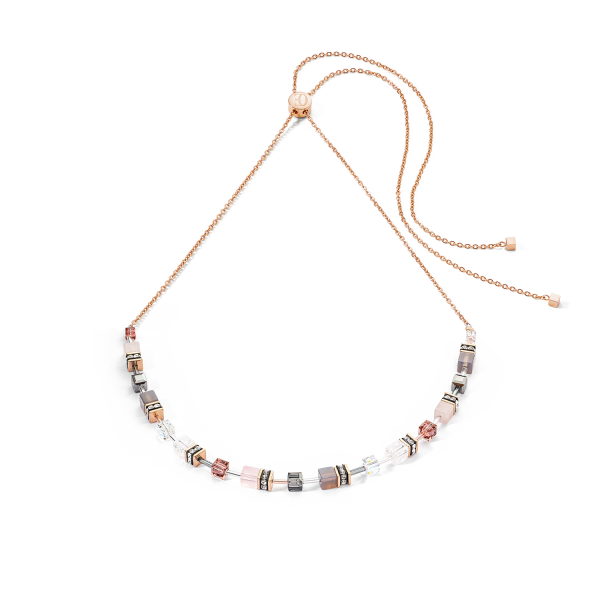 GeoCUBE® Iconic Nature Chain necklace rose Mode