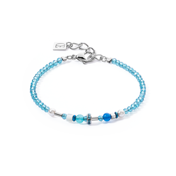 Bracelet Princess Spheres Mix turquoise Schn?ppchen