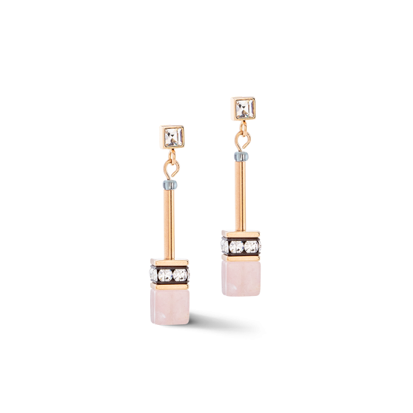 GeoCUBE® Iconic Nature Chain earrings rose Online