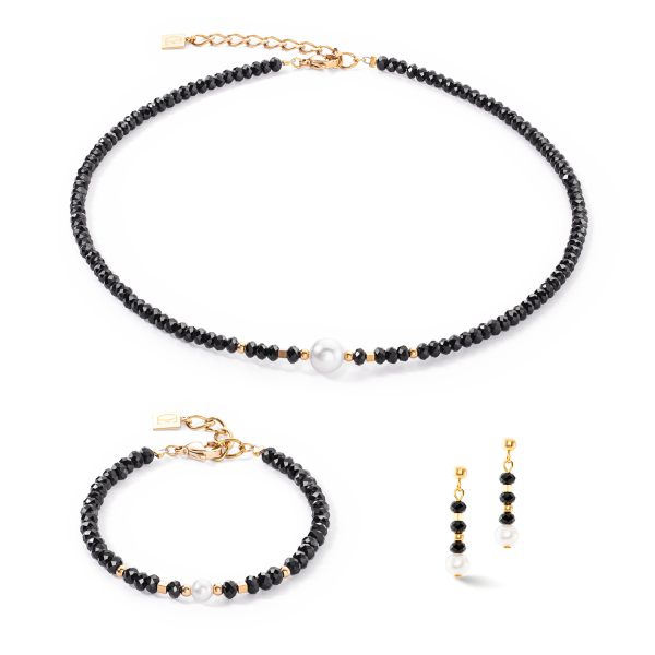 Mystic Pearl necklace gold-black Rabatt – Bild 3