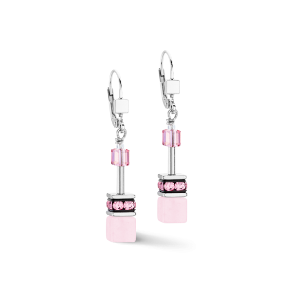GeoCUBE® Iconic Precious earrings rose Schn?ppchen
