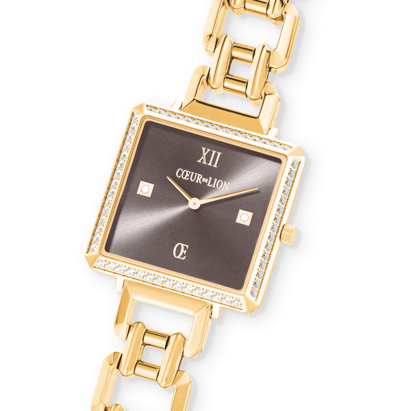 Watch Iconic Cube Sparkling Mystic Mocca Statement gold Jetzt online – Bild 2