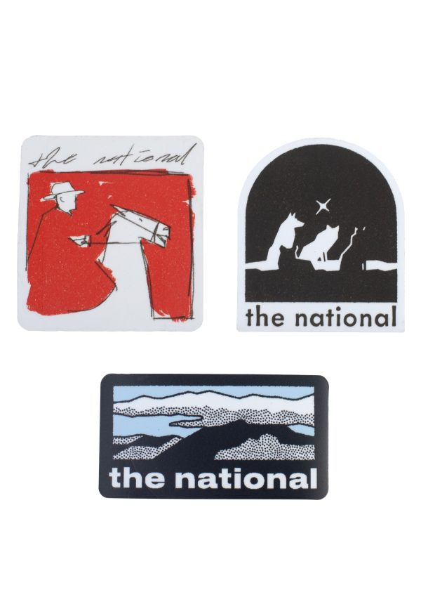 The National - Horse Rider, Cloud Mountain and Wolf Pack - Magnet Set Online