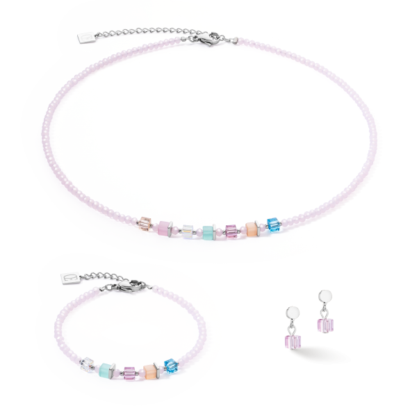 Joyful Colours earrings pink multicolour Im Angebot – Bild 3