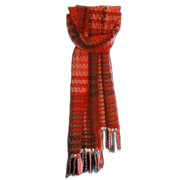 Flame Handgewebter Schal Angebot