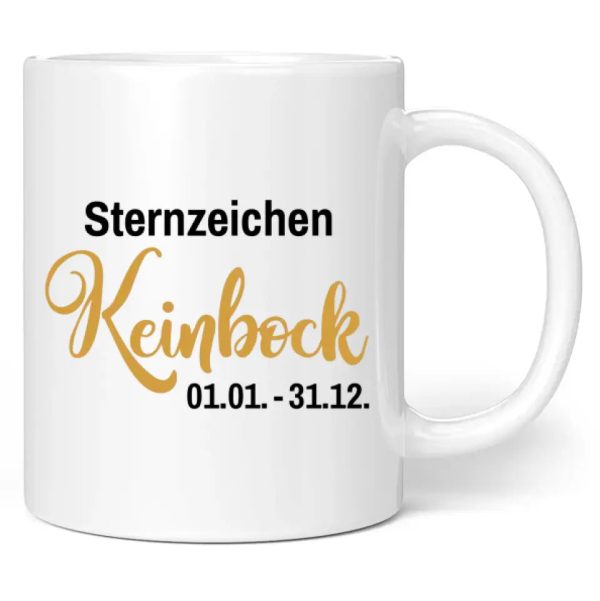 Tasse  Sternzeichen Keinbock  Zu verkaufen – Bild 2