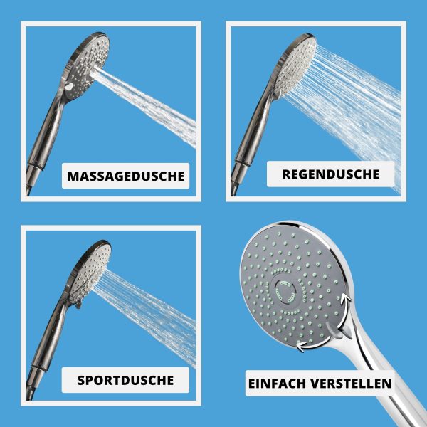 Energiesparender XXL Duschkopf Rabatt – Bild 4