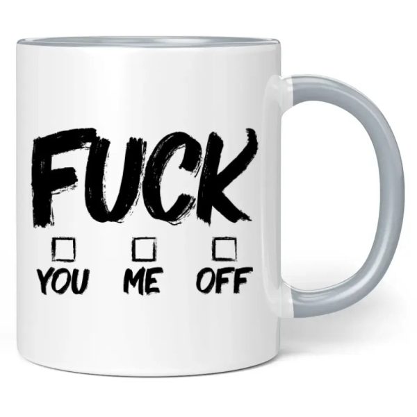 Tasse  Fuck you me off  Im Angebot – Bild 3
