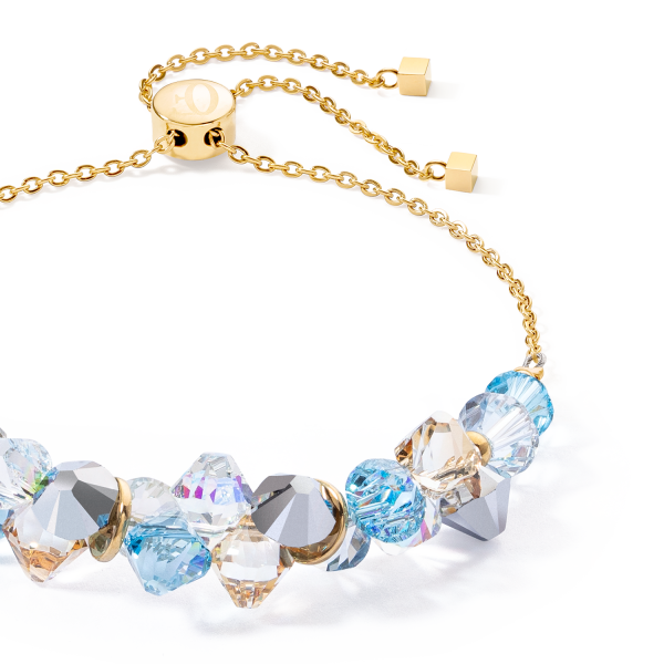 Dancing Crystals bracelet gold aqua Im Angebot – Bild 2