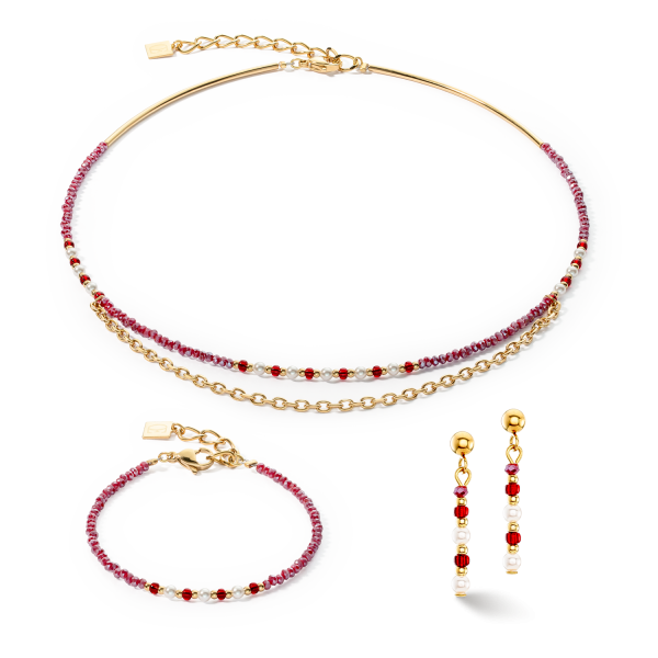 Necklace Twinkle Princess gold-red Im Angebot – Bild 3