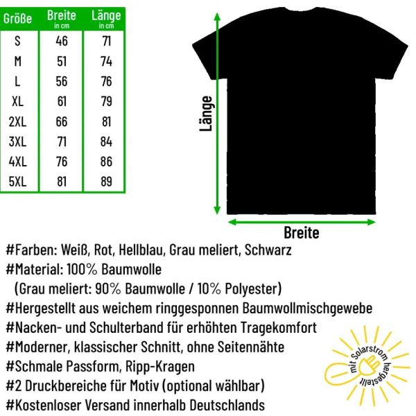 T-Shirt  Herzmadl  mit anpassbarem Druck Rabatt – Bild 3