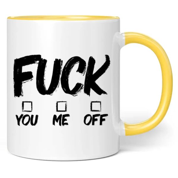Tasse  Fuck you me off  Im Angebot – Bild 4