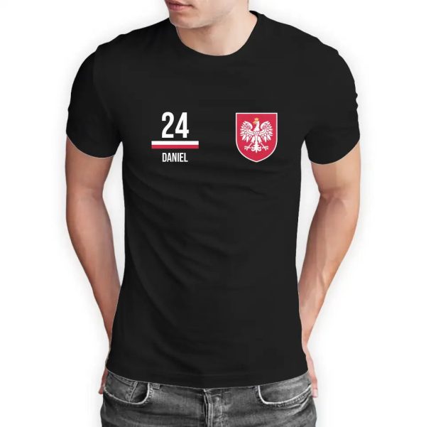 T-Shirt  EM Polen  mit Wunschtext Online-Verkauf
