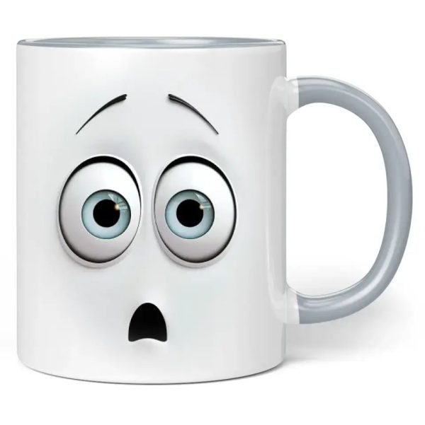 Tasse  Geschocktes Gesicht  Im Angebot