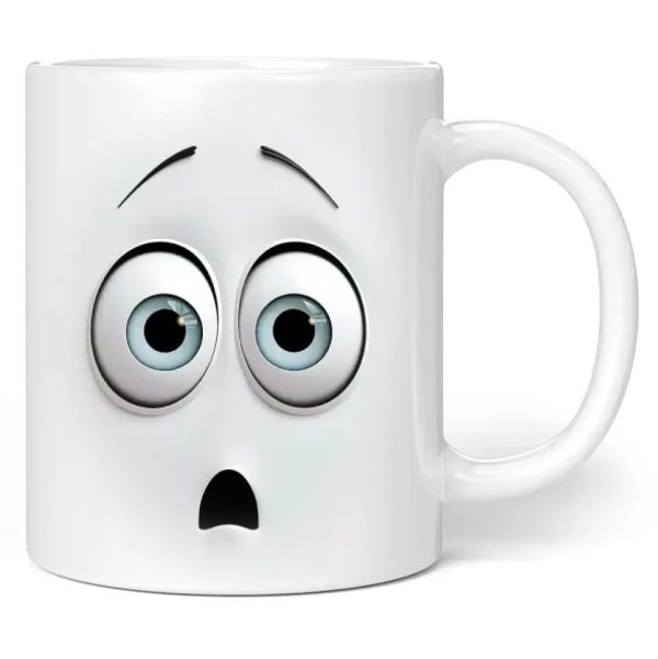 Tasse  Geschocktes Gesicht  Im Angebot – Bild 2