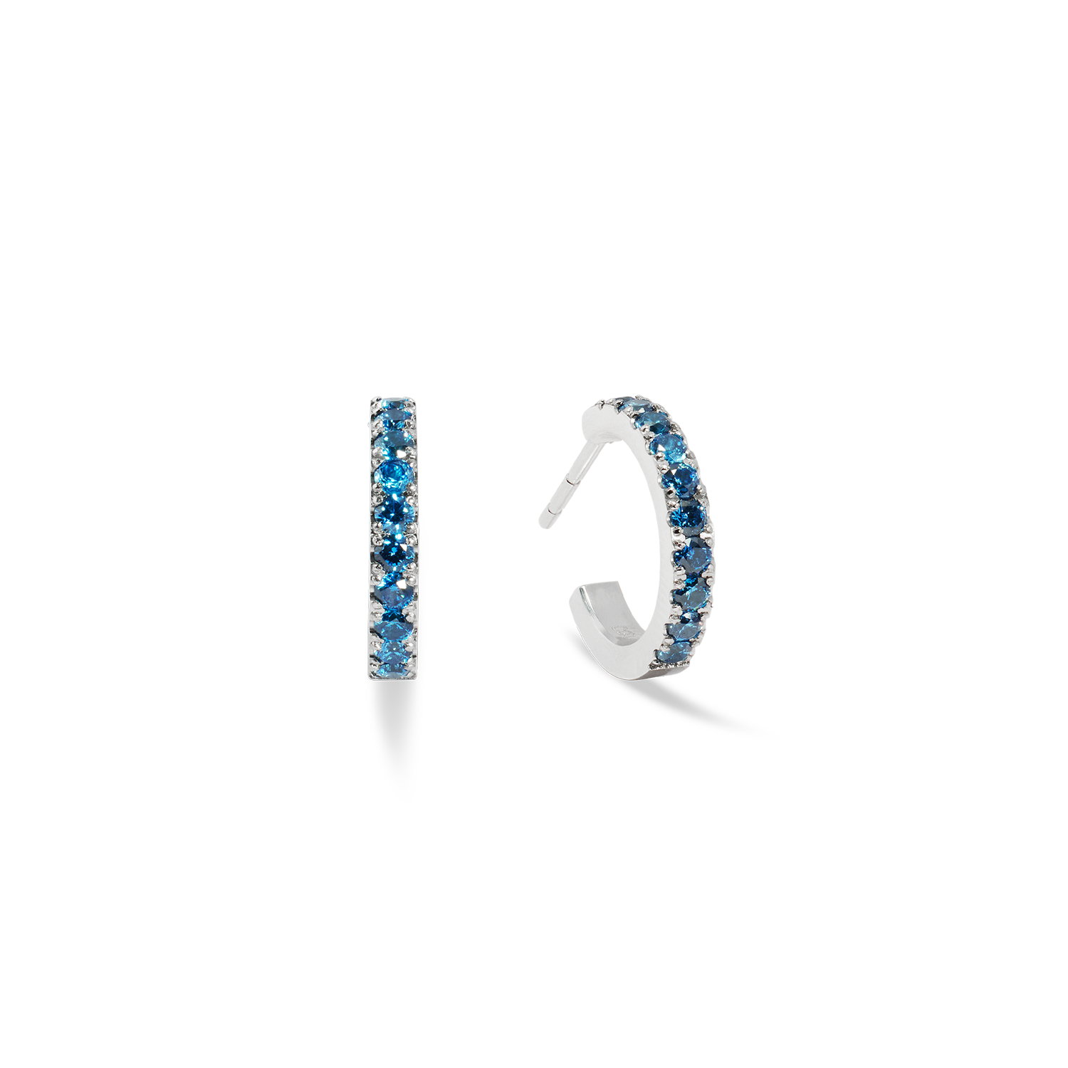 Eternal Love Hoop mini silver-blue Rabatt