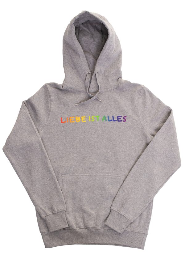 Rosenstolz - Liebe Ist Alles Melange Grey - Hoodie Online-Verkauf