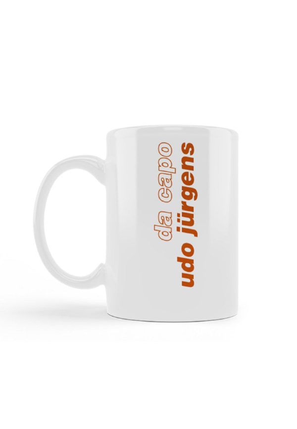 Udo Jürgens - Da Capo White - Mug Rabatt