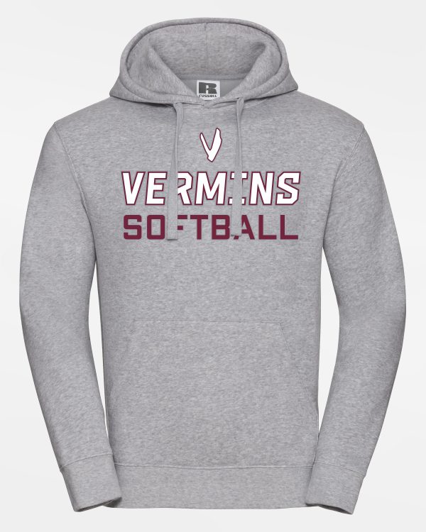 Russell Premium Heavy Hoodie  Wesseling Vermins , Softball, heather grau Zu verkaufen